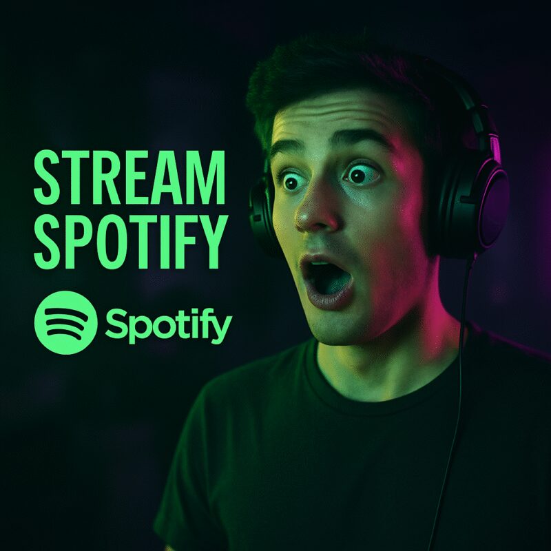 CAMPAGNE SPONSORISÉE: STREAMS SPOTIFY