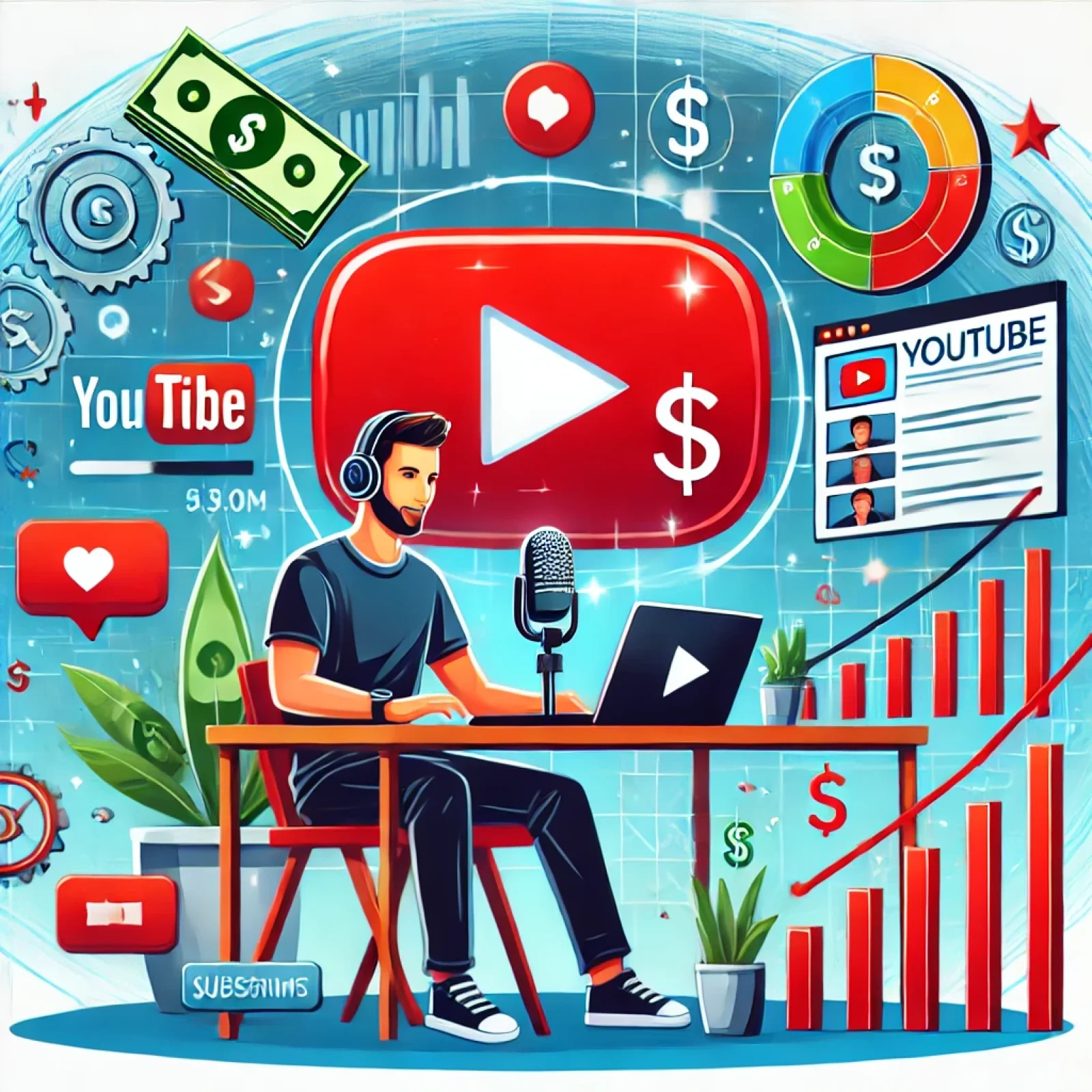 Dossier Youtube: Combien gagne les youtubeurs ?