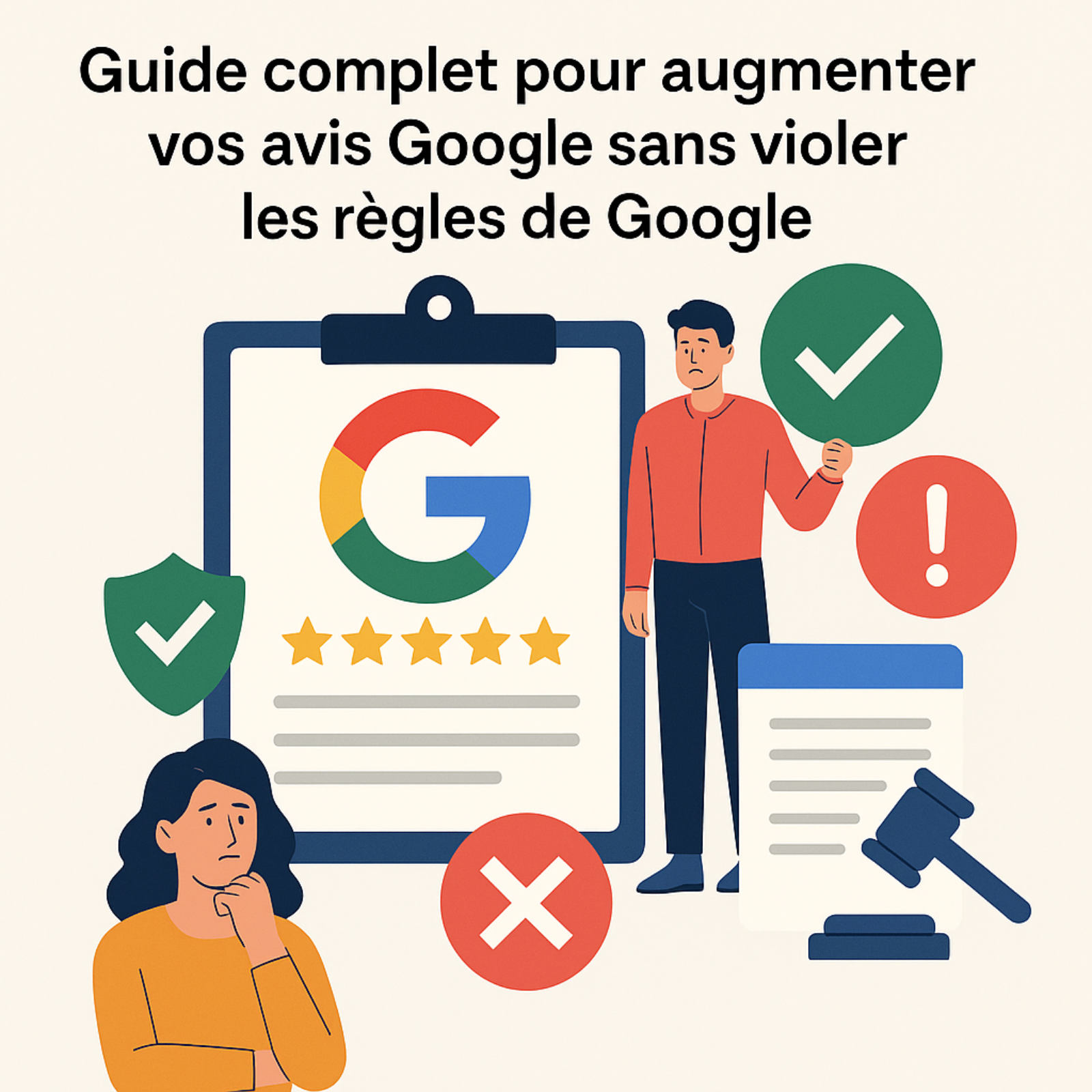 Guide complet pour augmenter vos avis Google sans violer les règles de Google