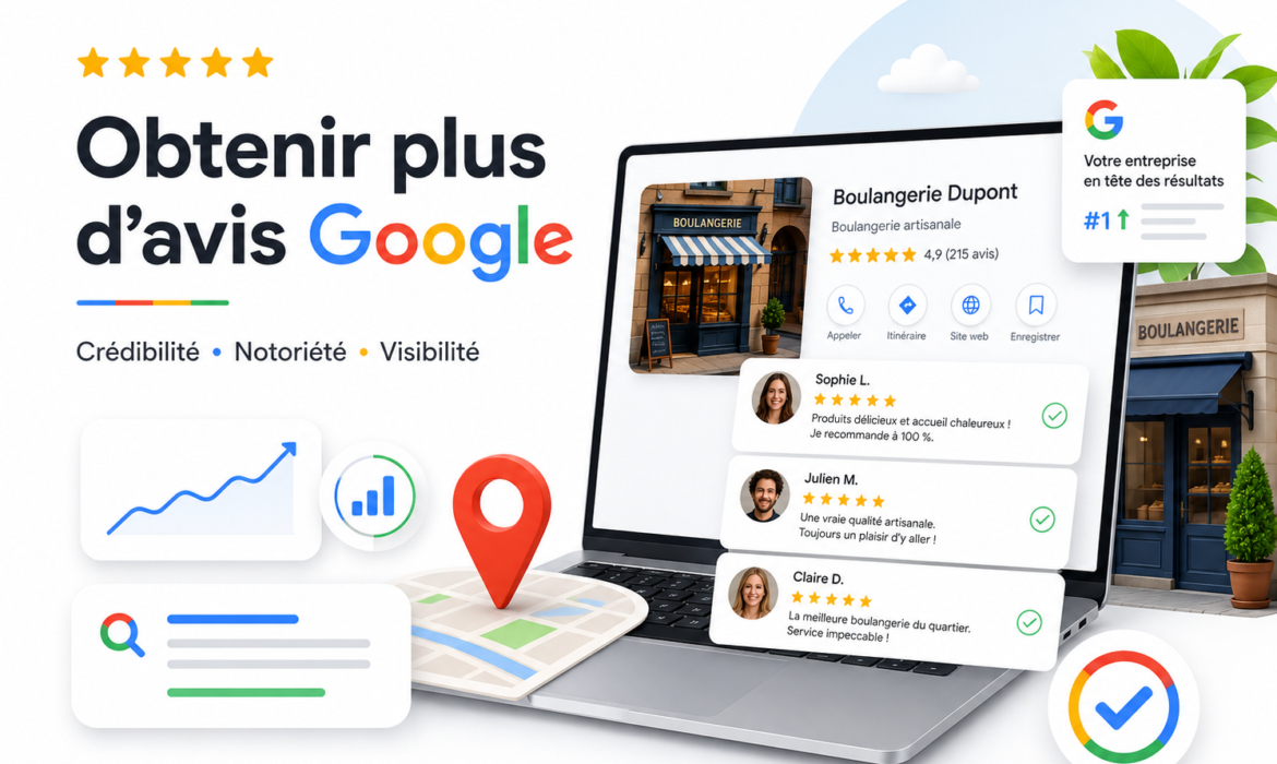 Obtenir plus d’avis Google : la méthode pour gagner en crédibilité et en visibilité